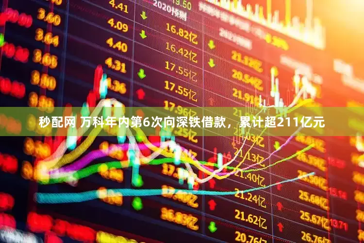 秒配网 万科年内第6次向深铁借款，累计超211亿元