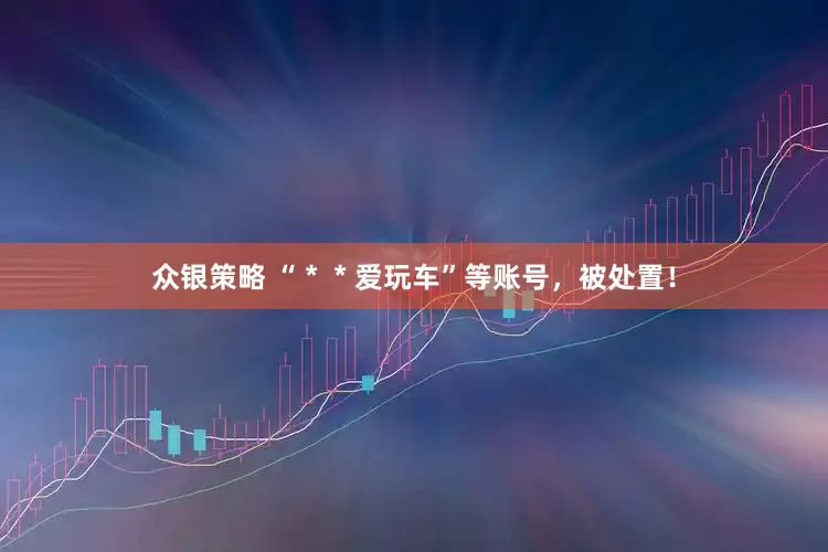 众银策略 “＊＊爱玩车”等账号，被处置！